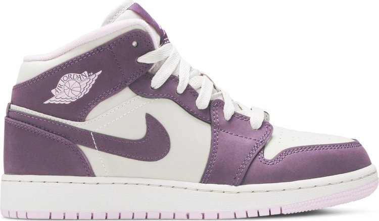 

Кроссовки Air Jordan 1 Retro Mid GS Pro Purple, фиолетовый, Фиолетовый;серый, Кроссовки Air Jordan 1 Retro Mid GS Pro Purple, фиолетовый