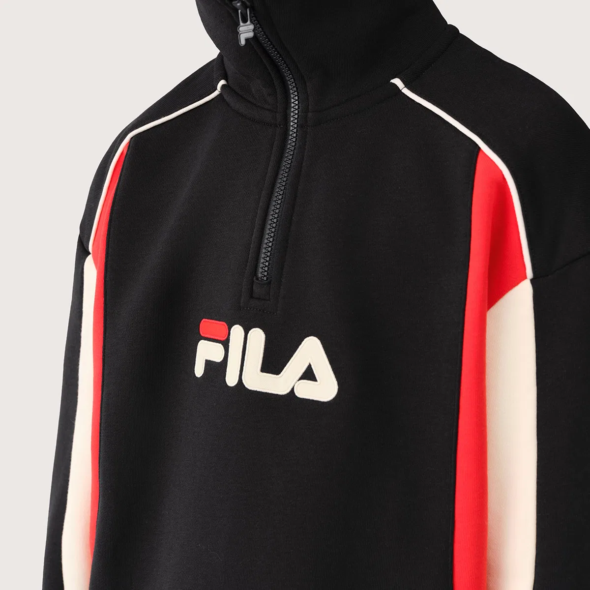Детский свитшот с отложным воротником Legend Blue FILA KIDS — фото 3