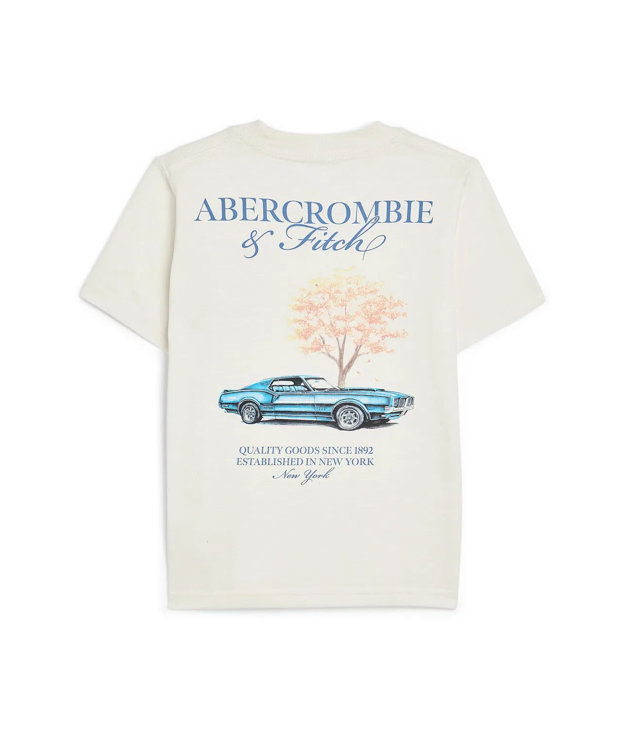 Футболка Auto Club (для маленьких и больших детей) Abercrombie Kids, Jet Stream — фото 2