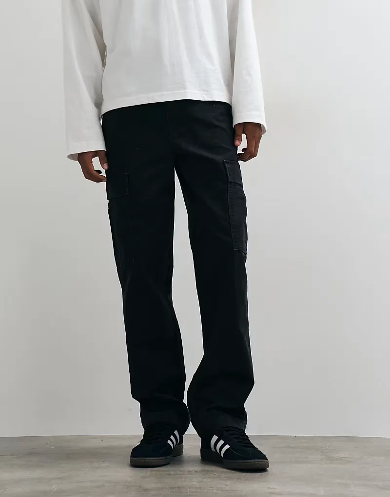 Прямые брюки-карго Levi's XX, черный