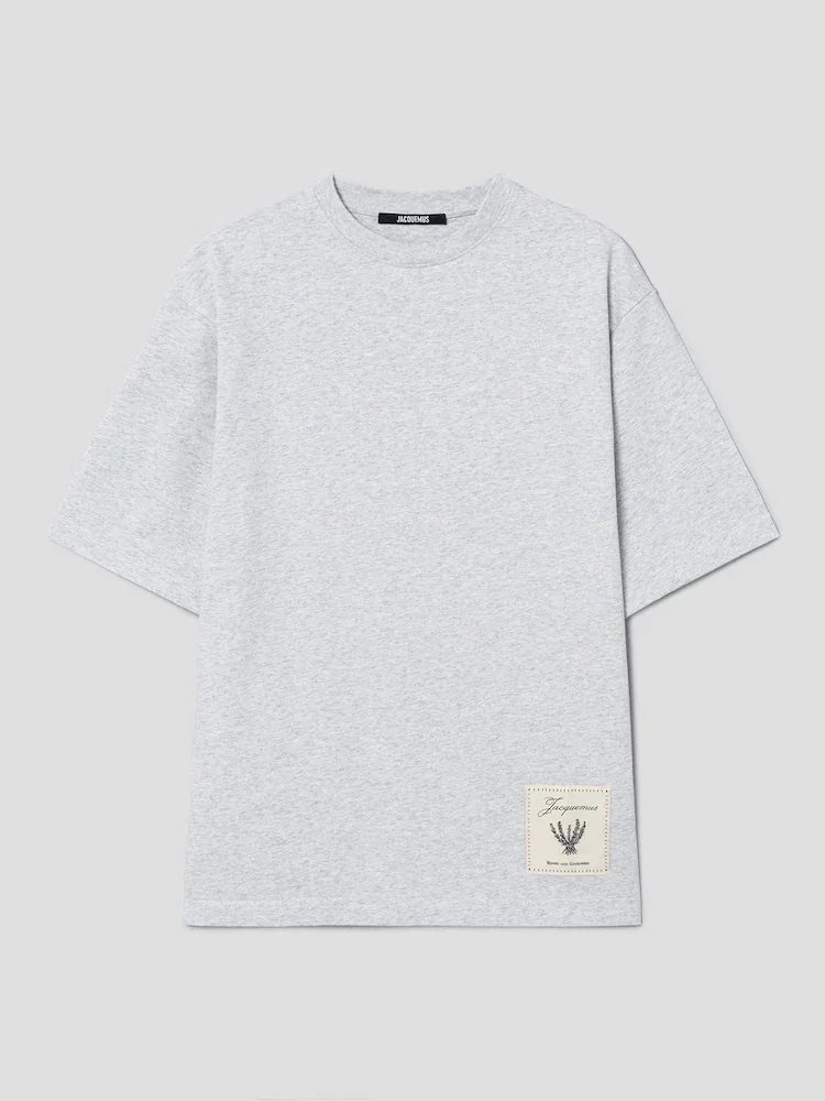 Футболка с коротким рукавом Torneo Rosemary Label JACQUEMUS, Silver