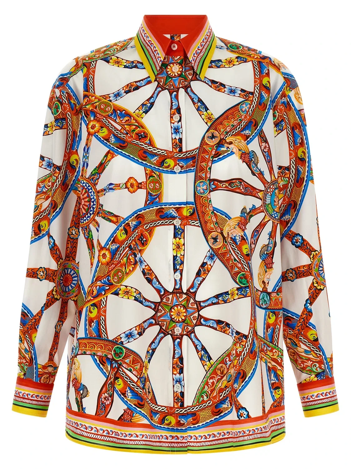 Рубашка Карретто Dolce & Gabbana, мультиколор