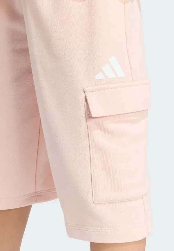 Комплект - спортивные штаны Adidas Sportswear, белый/розовый — фото 4