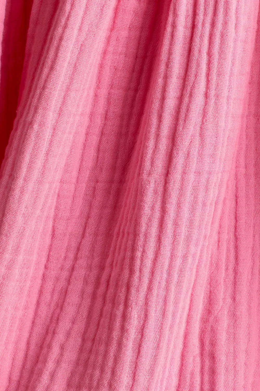 Платье с муслиновой юбкой H&M, Schockrosa — фото 2