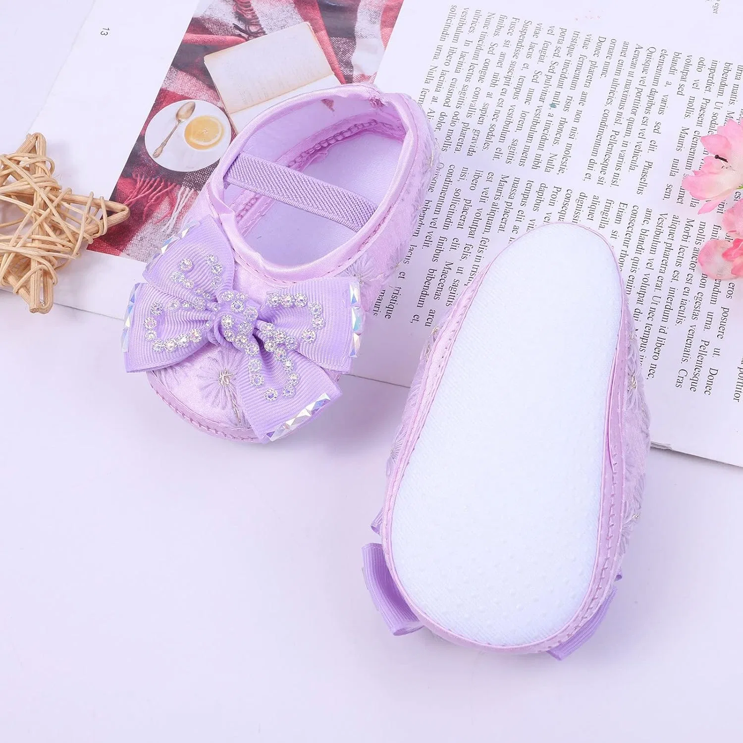 Детские кроссовки для девочек с подсветкой High Tops, Purple — фото 4