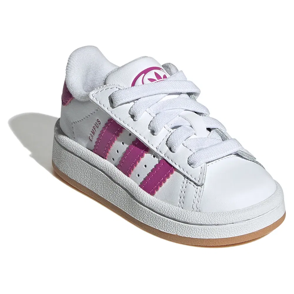 Детские кроссовки с эластичными шнурками Campus 00s Comfort Closure Elastic Lace Adidas Originals, White — фото 4