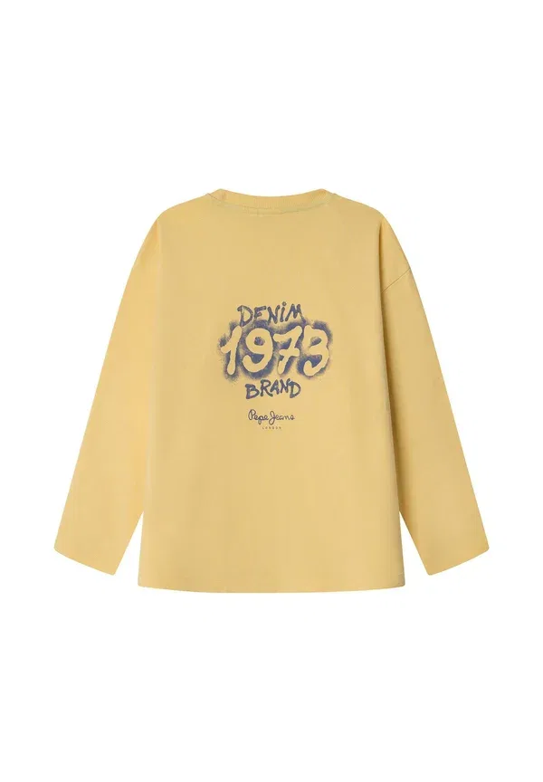 Свитер хлопковый Sportinis megztinis Pepe Jeans, soft yellow, желтый — фото 2