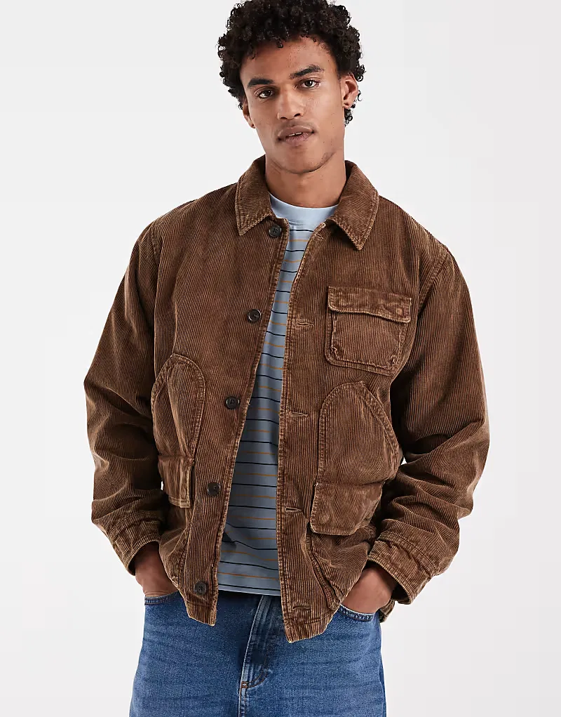 Куртка Levi's Amador Woodland, коричневый