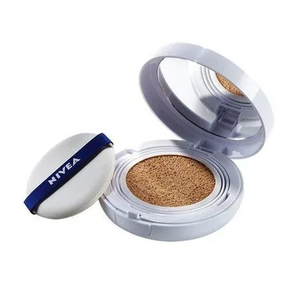 Крем для лица 3-в-1 Nivea Q/10 Cushion, Dark