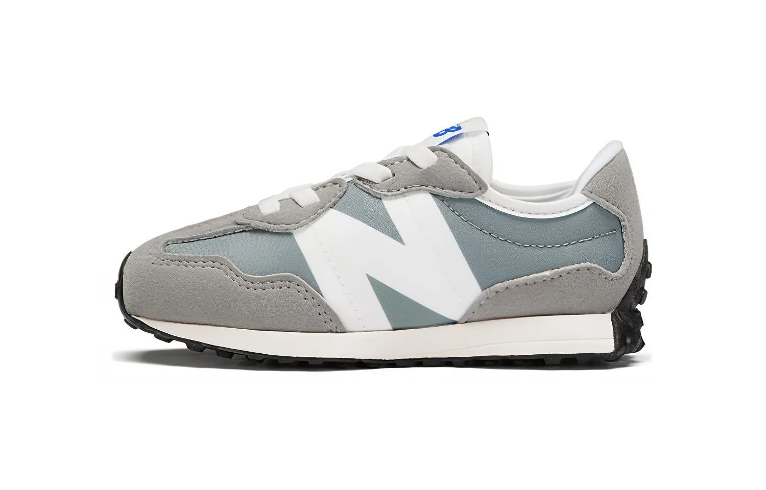 Детские кроссовки с защитой от истирания New Balance 327, Wide, Gray Green