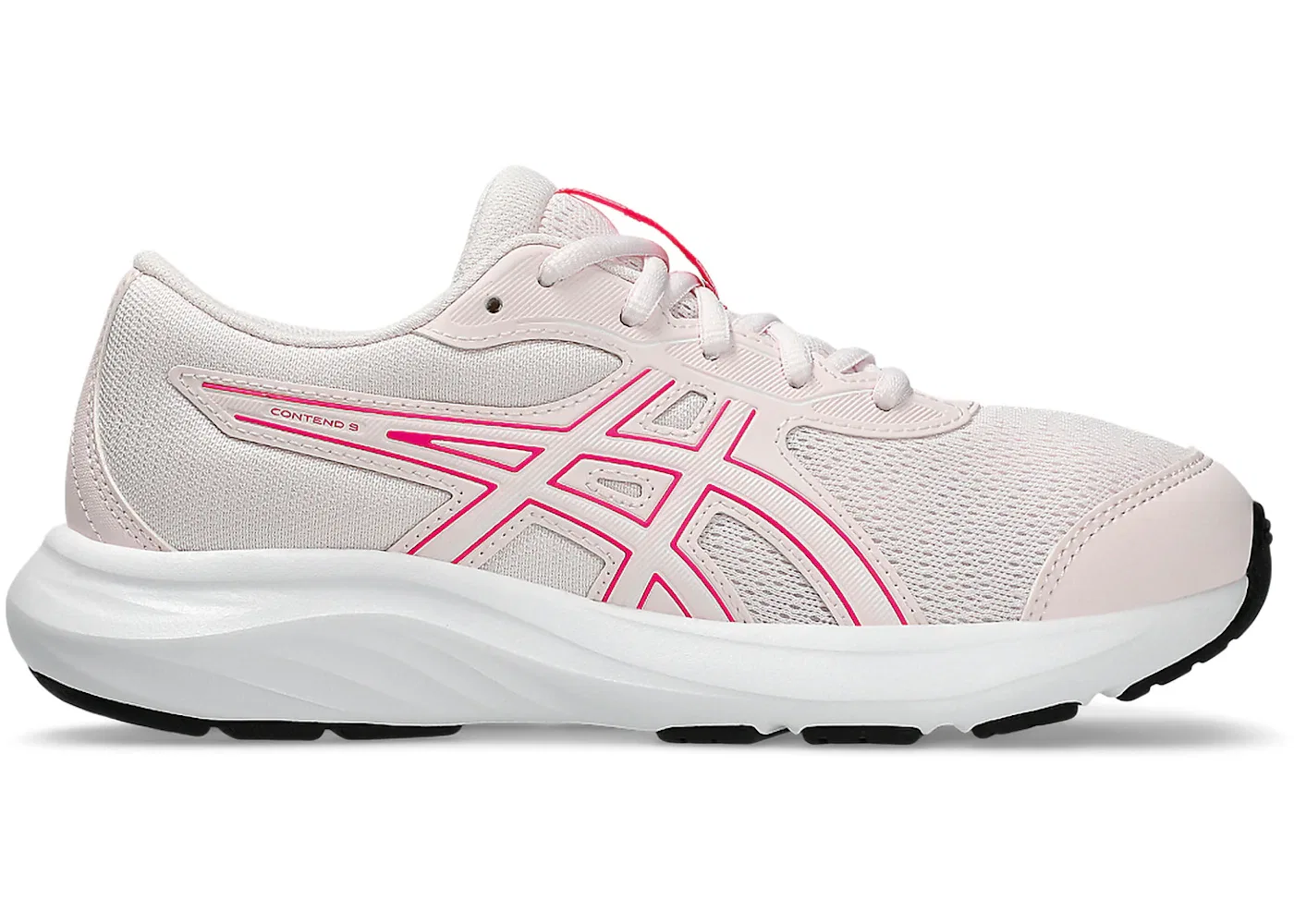 Детские кроссовки для бега ASICS Contend 9, Pale Pink/White