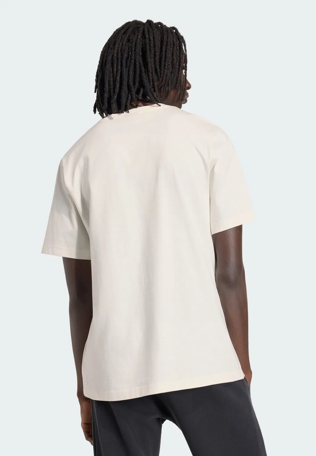 Спортивная футболка Adidas Performance Shirt Sgura белого цвета — фото 3
