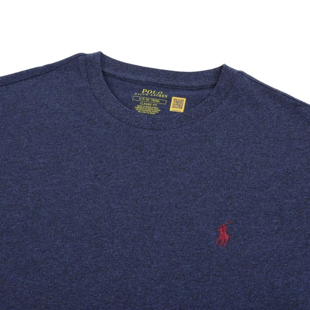 Мужская футболка с круглым вырезом Polo Ralph Lauren, Dark Gray Blue — фото 4
