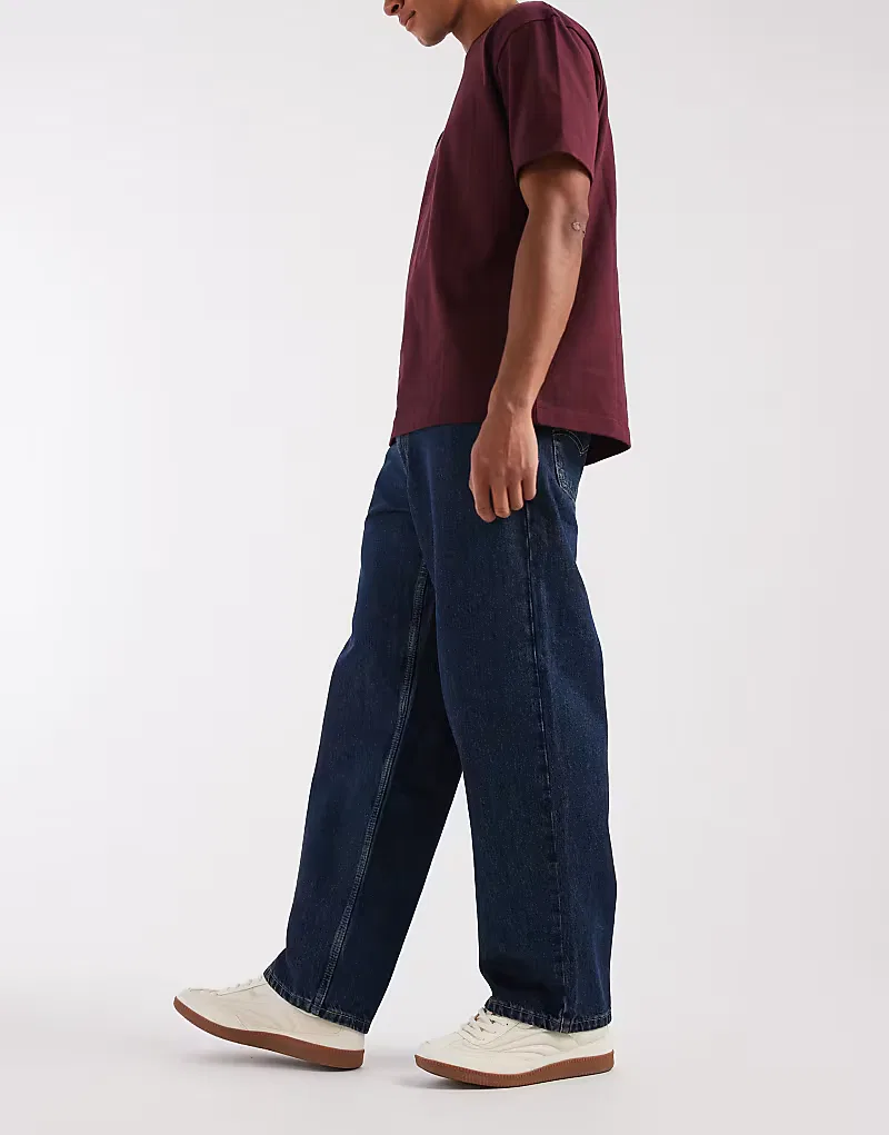 Свободные джинсы Levi's 578 средне-синий — фото 3
