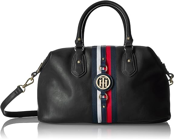 

Женская сумка через плечо Tommy Hilfiger Jaden Satchel, черный