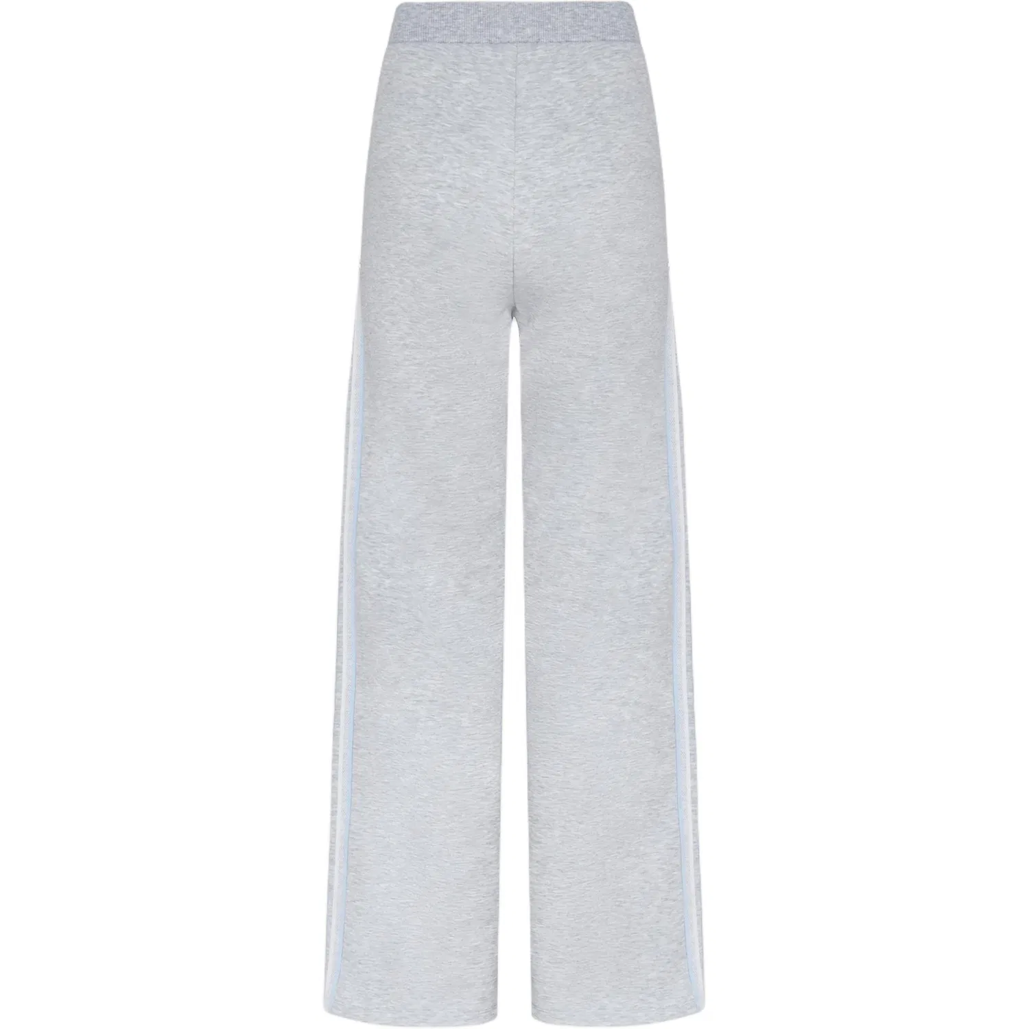 Женские трикотажные спортивные брюки прямого кроя Light Heather Gray Adidas, Light Heather Gray — фото 3