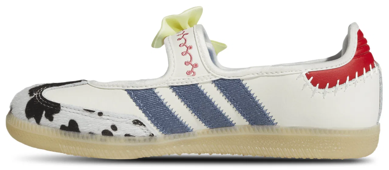 Кроссовки для девочек Samba Mary Jane Adidas, цвет Blue/Multi — фото 2