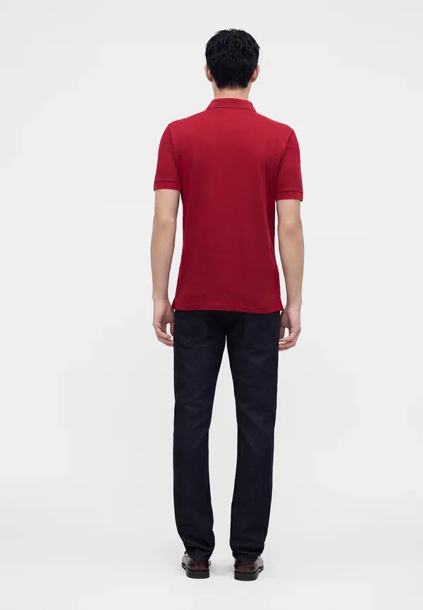 Рубашка поло Emporio Armani, мерло — фото 3