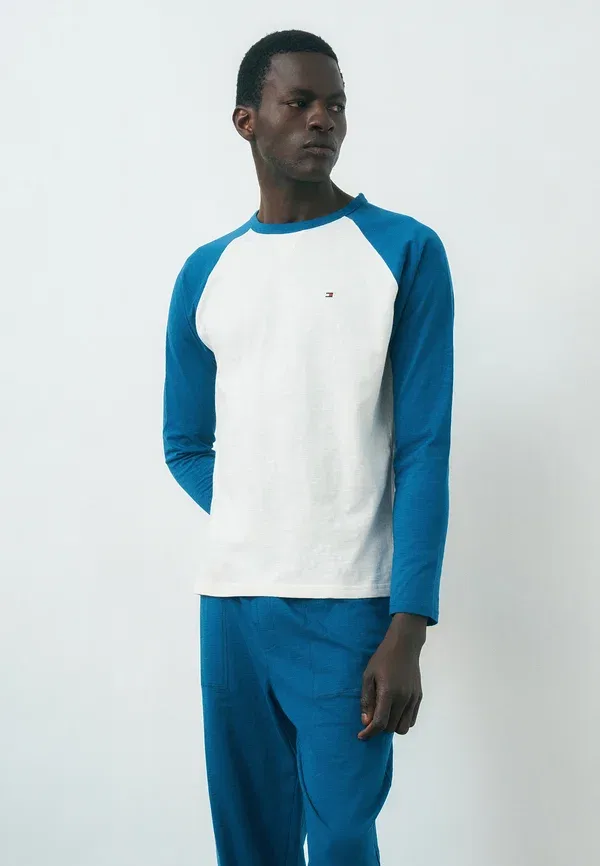 Комплект пижамы из хлопка Everyday essentials set - pyjamas Tommy Hilfiger, jewel blue, синий