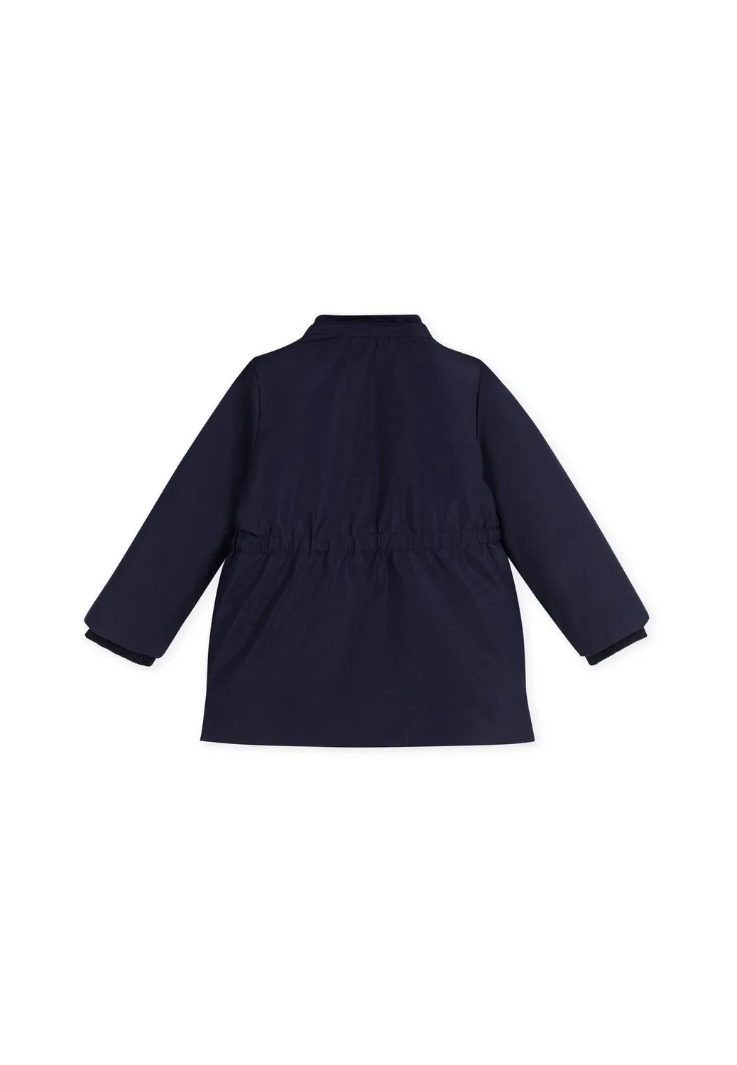 Детская однотонная парка средней длины - парка Petit Bateau, Smoking