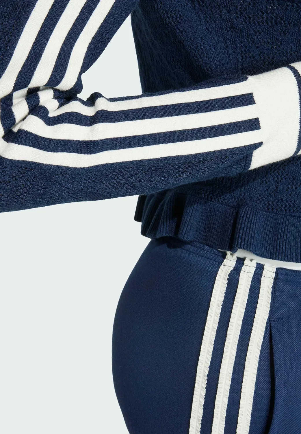 Спортивный кардиган Adidas Originals, Night Indigo Off White — фото 3