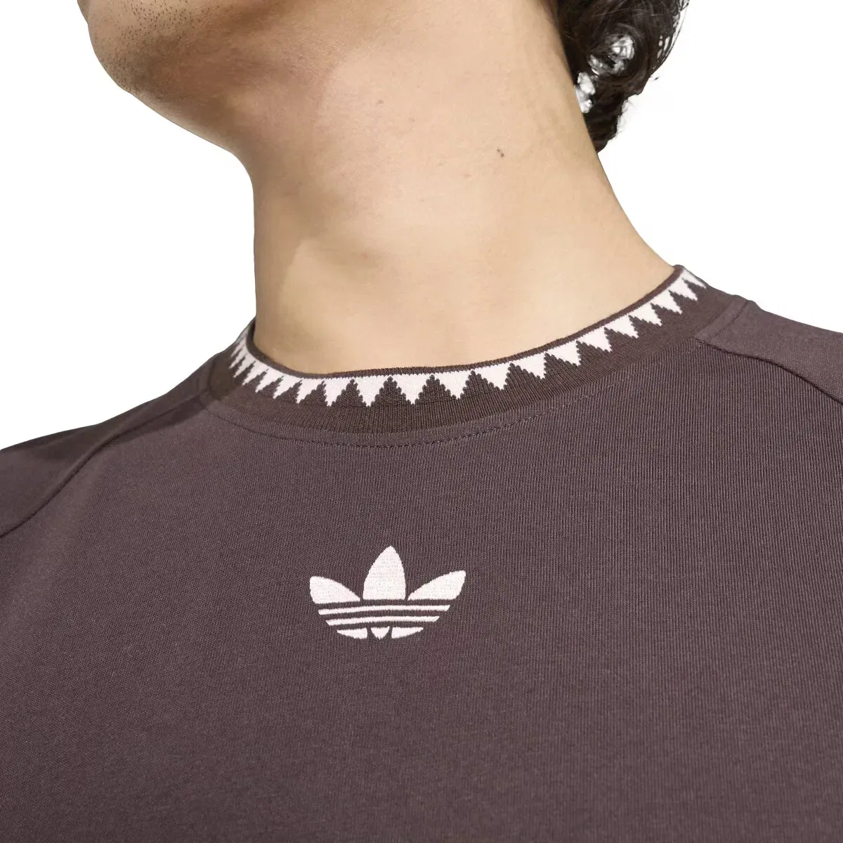 Мужская футболка хлопковая Main Adidas Originals, Marrón — фото 4