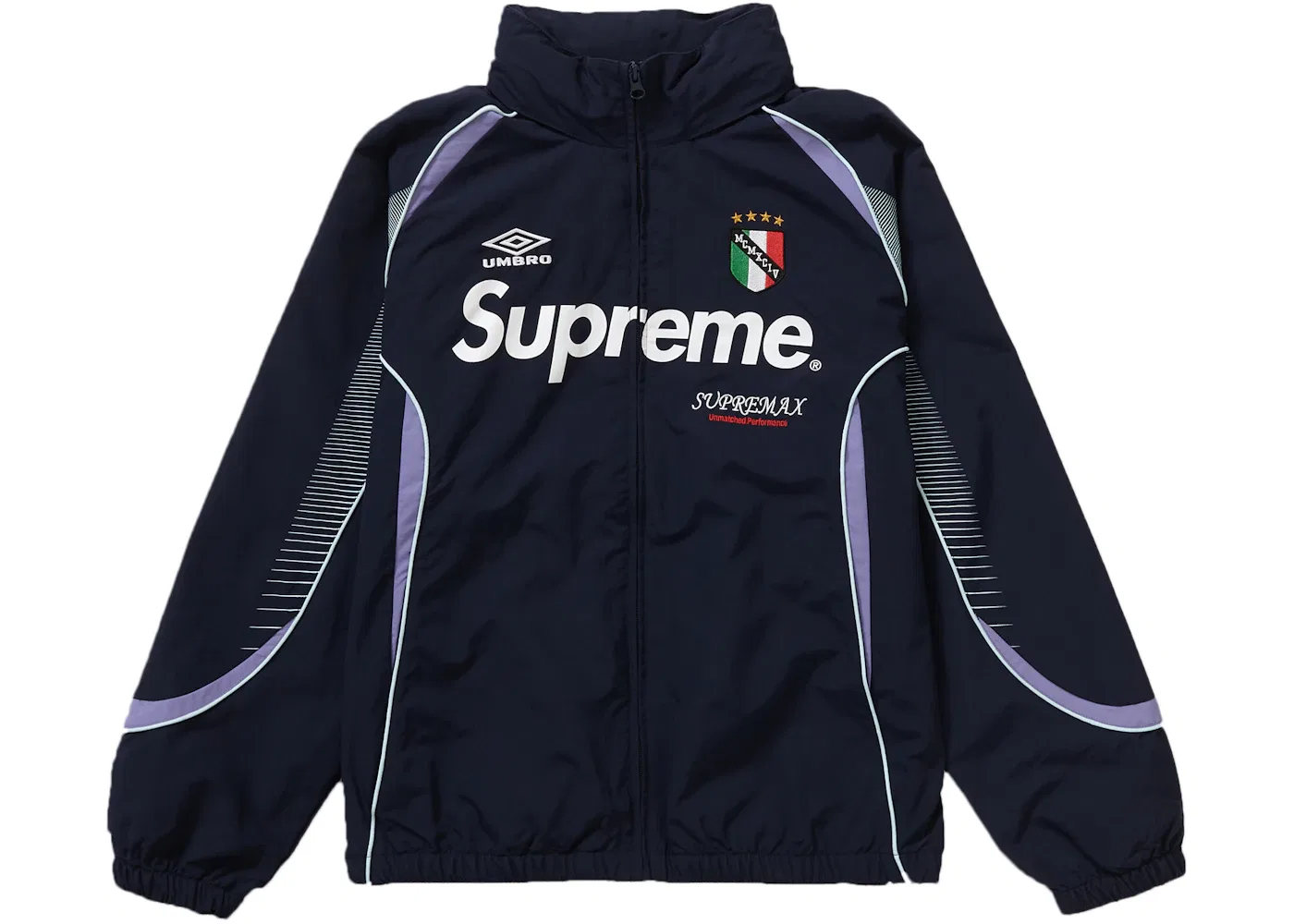 Мужская куртка-бомбер с длинным рукавом Umbro Track Jacket Supreme, Navy