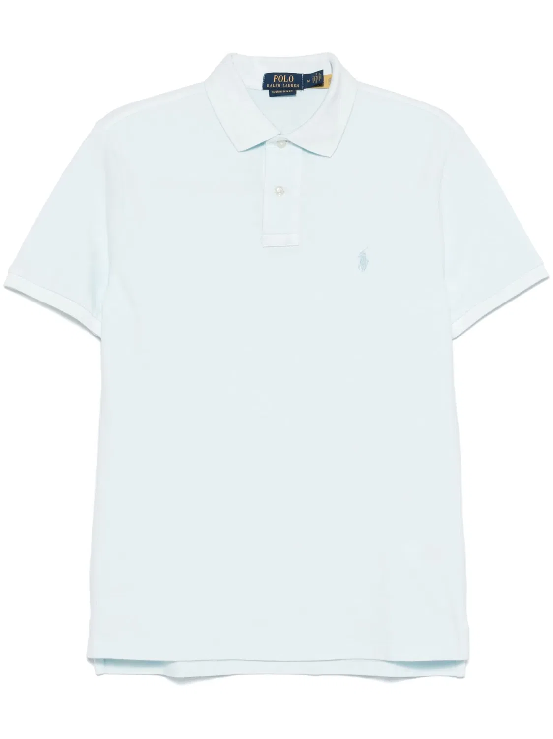Поло с вышивкой Poney Polo Ralph Lauren, голубой