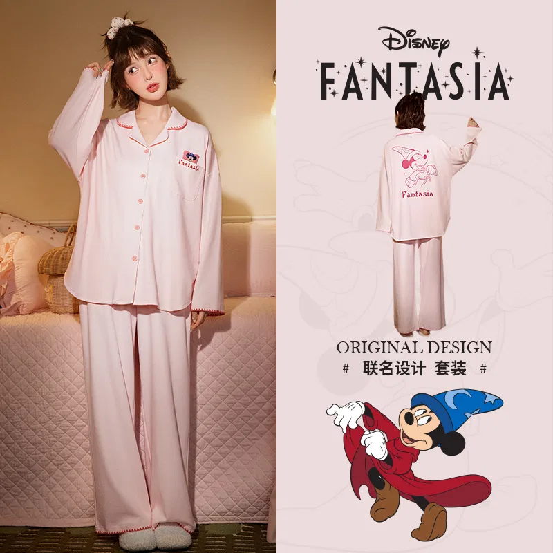 Детский комплект пижам с принтом в стиле Дисней x Disney Blue Gongdie — фото 4