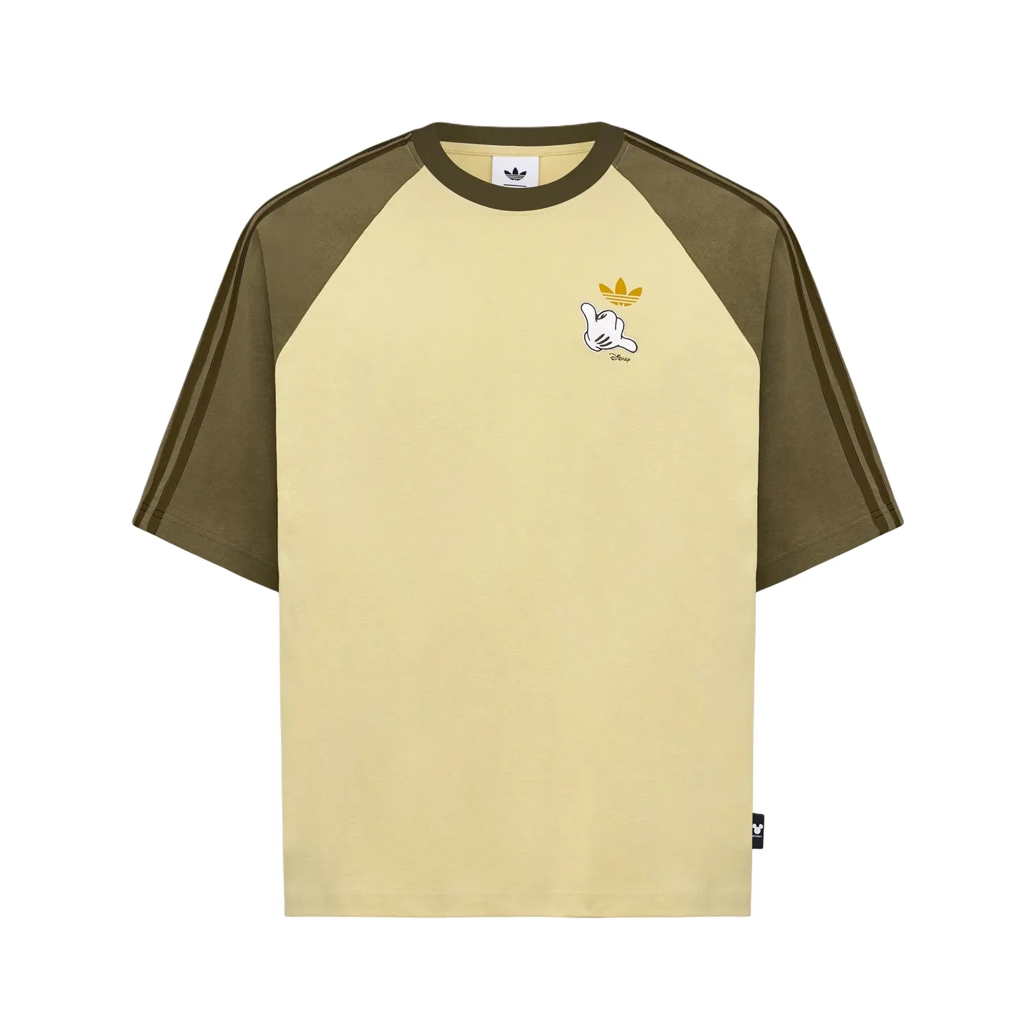 Мужская футболка Disney GFX Casual Cotton T-Shirt 'Mickey Mouse' adidas, разноцветный — фото 2