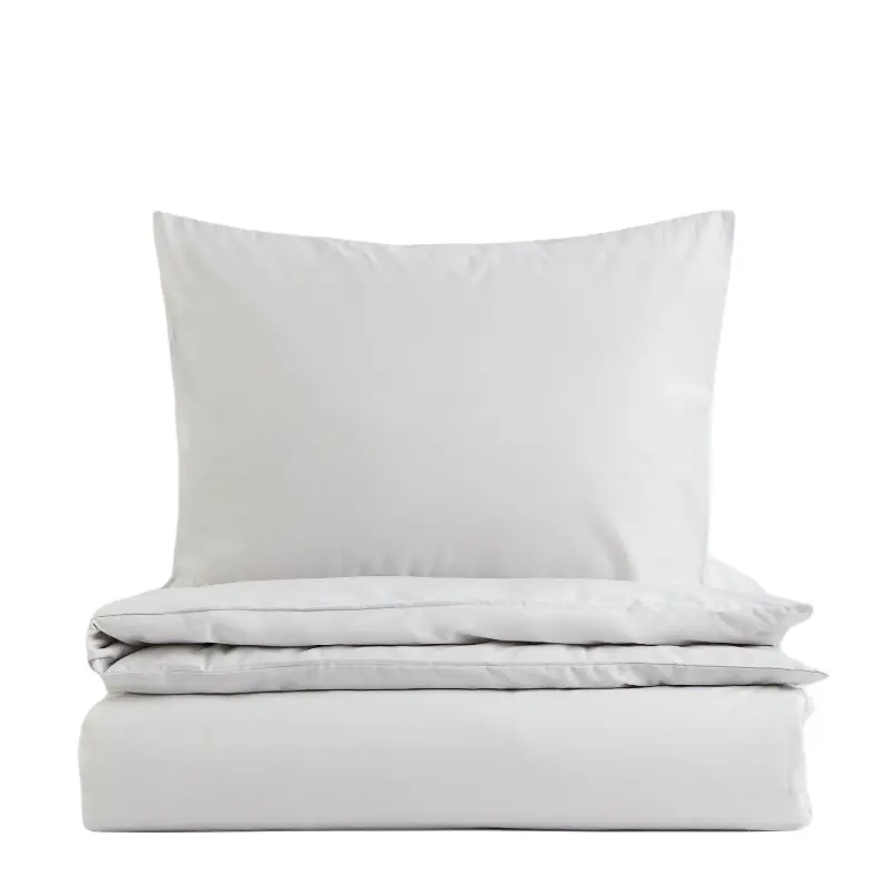 

Комплект односпального постельного белья H&M Home, светло-серый