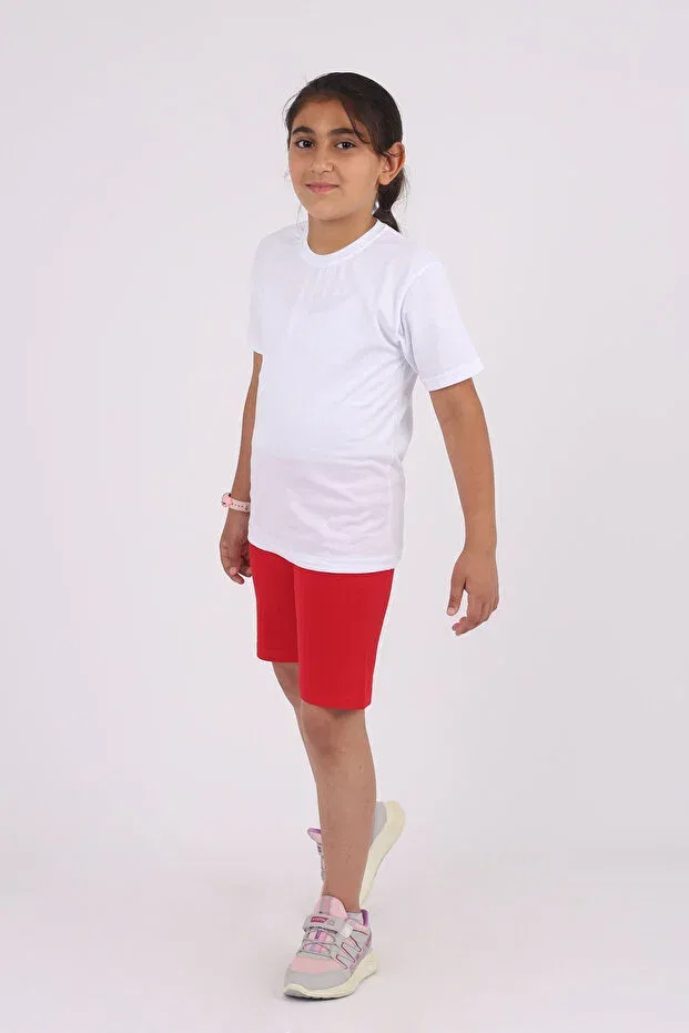 Детские леггинсы для девочек хлопковые Çiggo Kids, Red