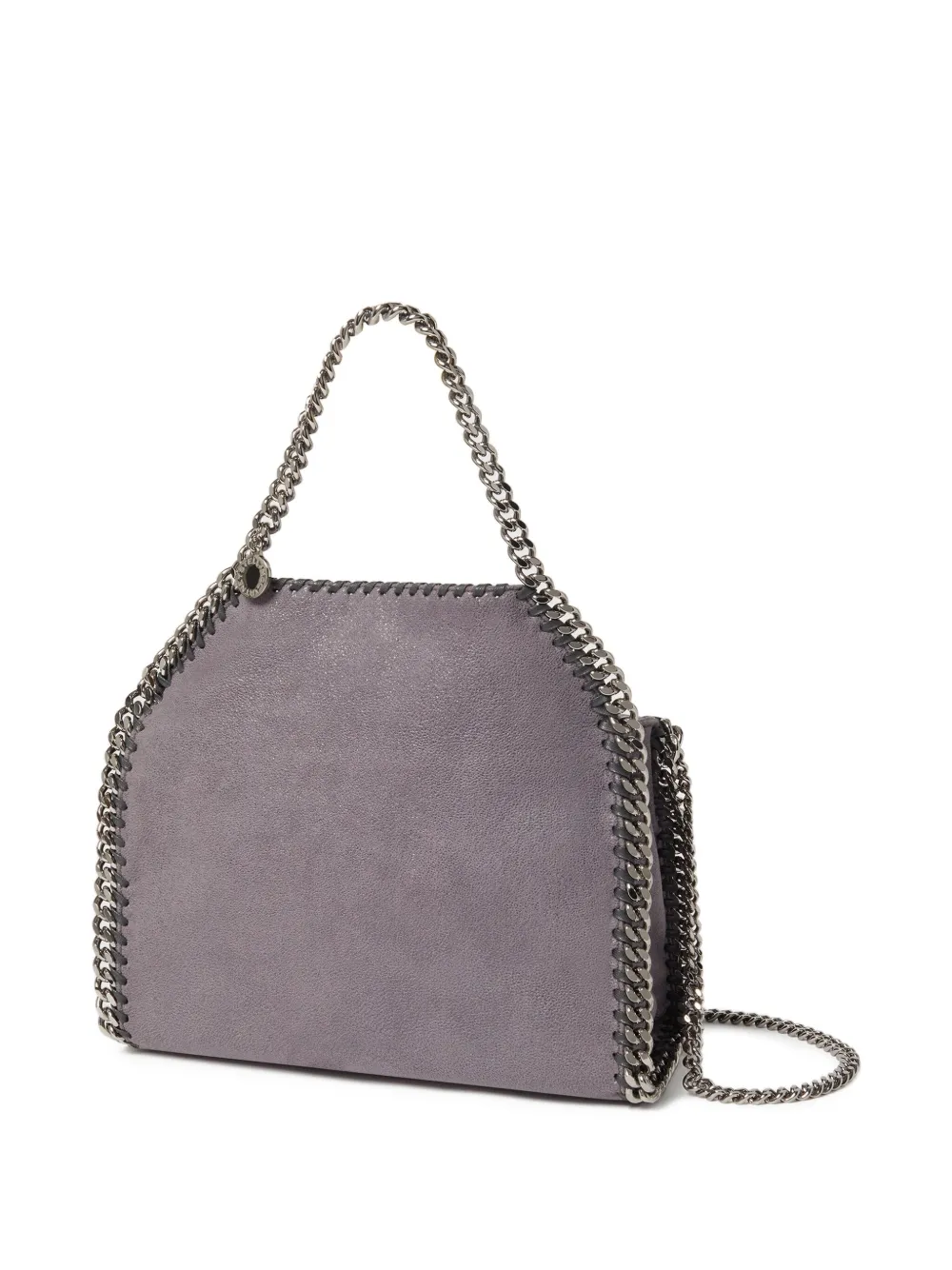 Сумка-тоут Falabella с откидным клапаном Stella Mccartney, серый — фото 3