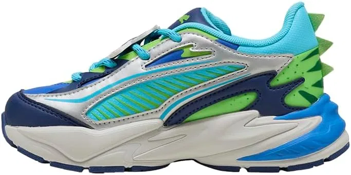 Детские кроссовки для мальчиков на шнуровке X Paw Patrol PUMA, Blue — фото 3