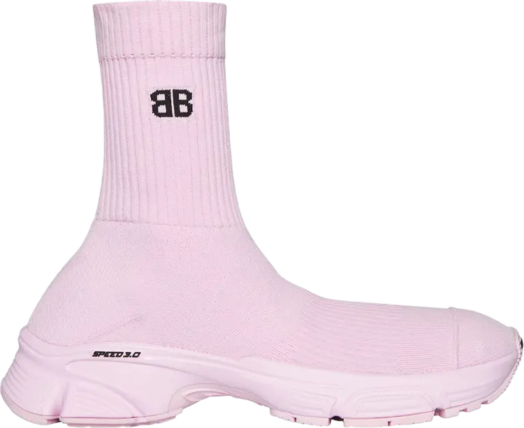 Кроссовки Balenciaga Wmns Speed 3.0 Sneaker Light Pink, розовый