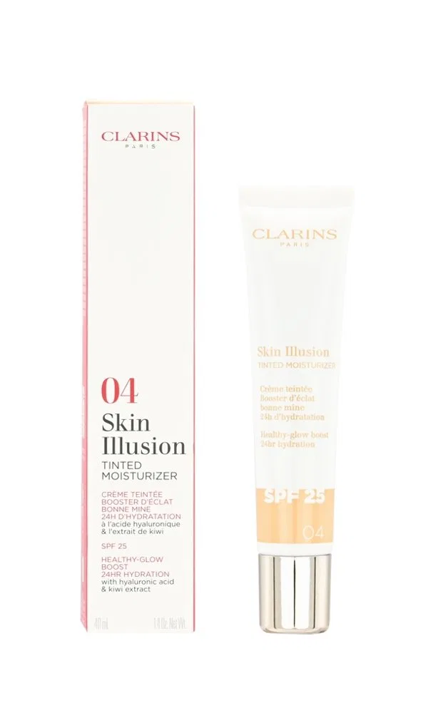 Тональный крем 40 мл с SPF 25 Clarins Skin Illusion Tinted Moisturizer