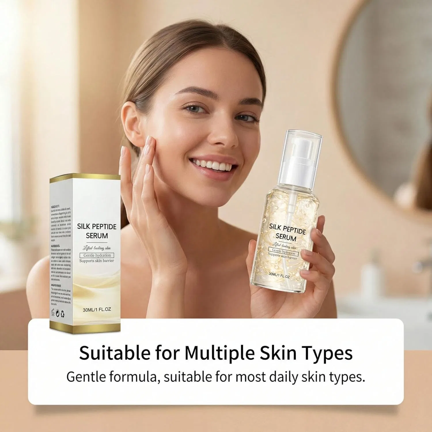 Сыворотка для лица Yuxtth Silk Peptide Serum, 30 мл — фото 2