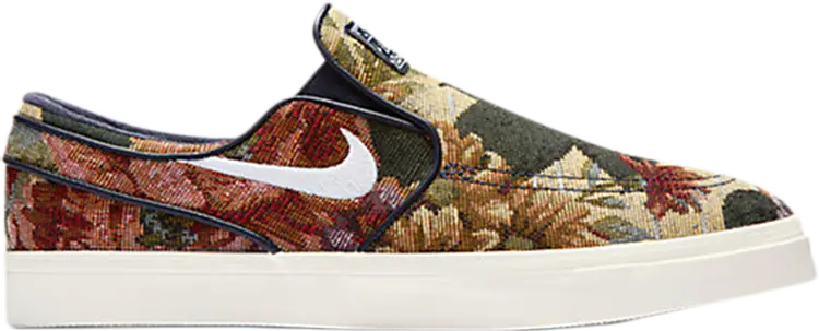 

Кроссовки Nike Zoom Stefan Janoski Slip-On 'Floral', многоцветный, Серый, Кроссовки Nike Zoom Stefan Janoski Slip-On 'Floral', многоцветный