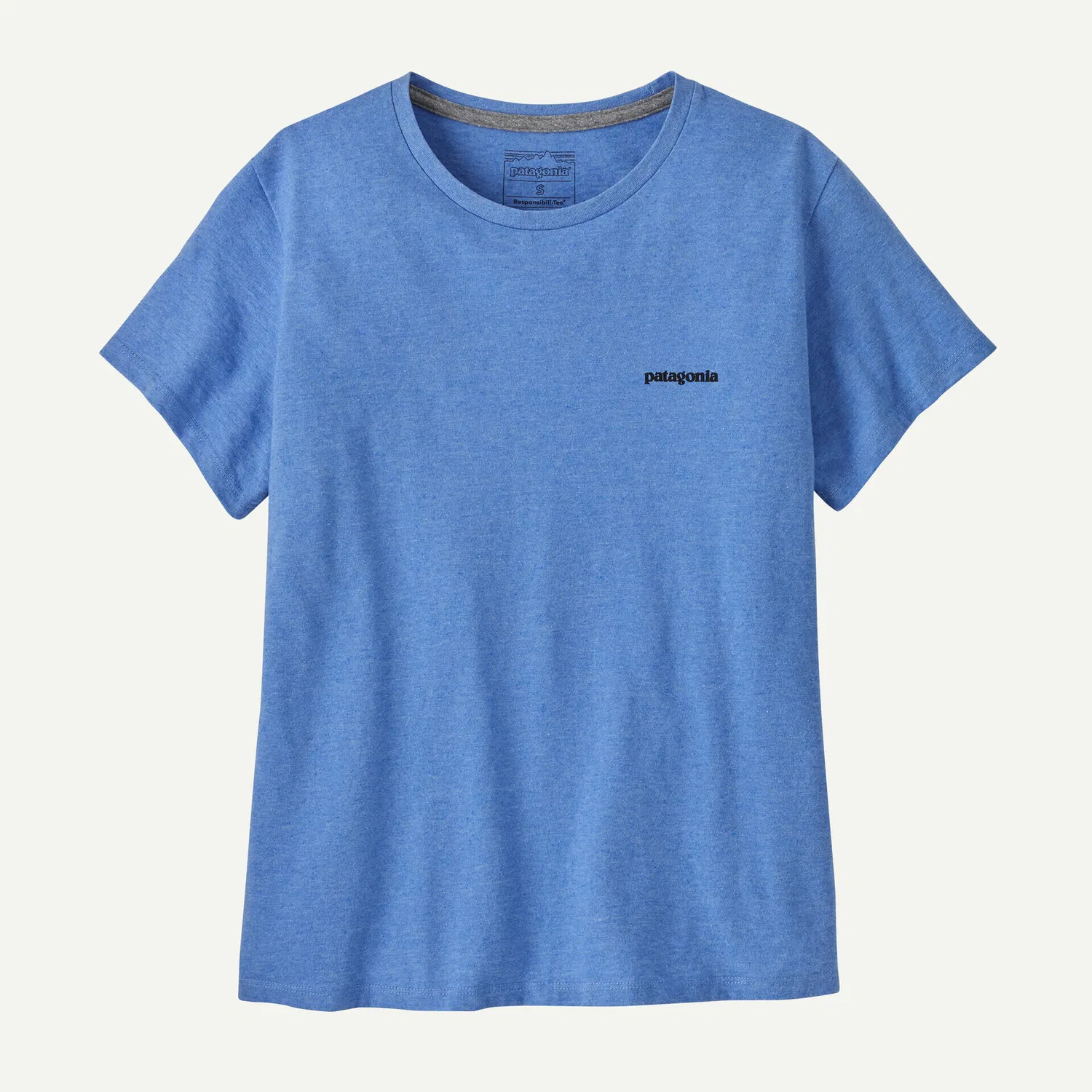 Женская футболка с принтом P-6 Logo Responsibiliti-Tee Patagonia, Abundant Blue