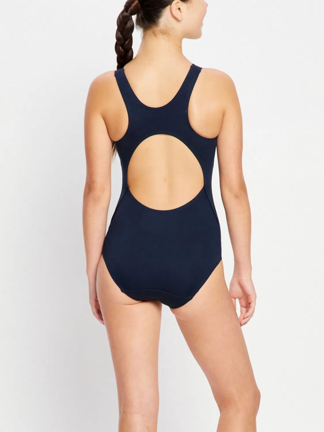 Купальник слитный Performance Racerback Super One Piece ModiBodi, синий — фото 2