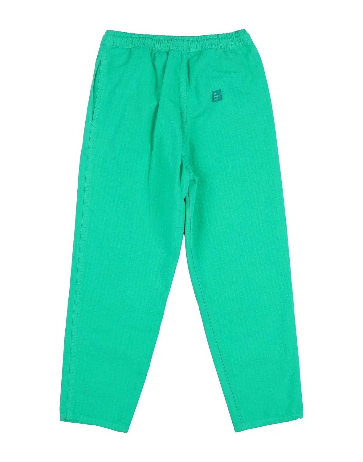 Детские брюки для мальчиков жаккардовые American Vintage, Emerald Green — фото 2