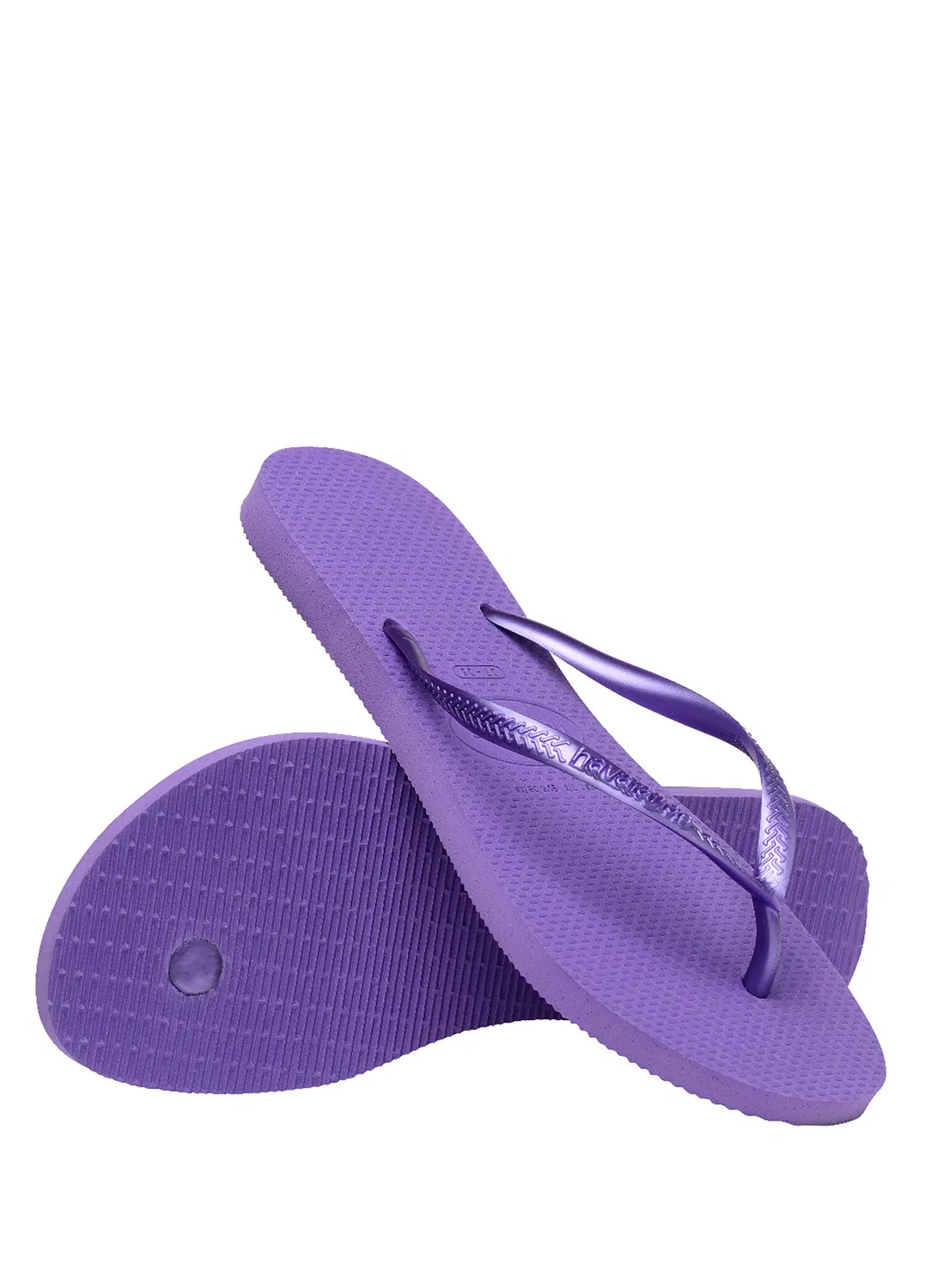 Пляжные тапочки Havaianas Slim, фиолетовый — фото 4