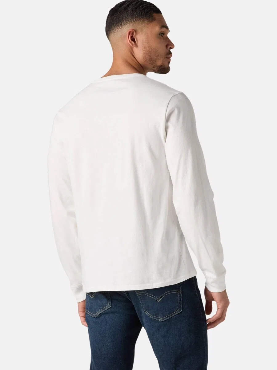 Свитер LEVI'S 'LEVI'S LS ORIGINAL HM TEE Maglieria' белого цвета — фото 3