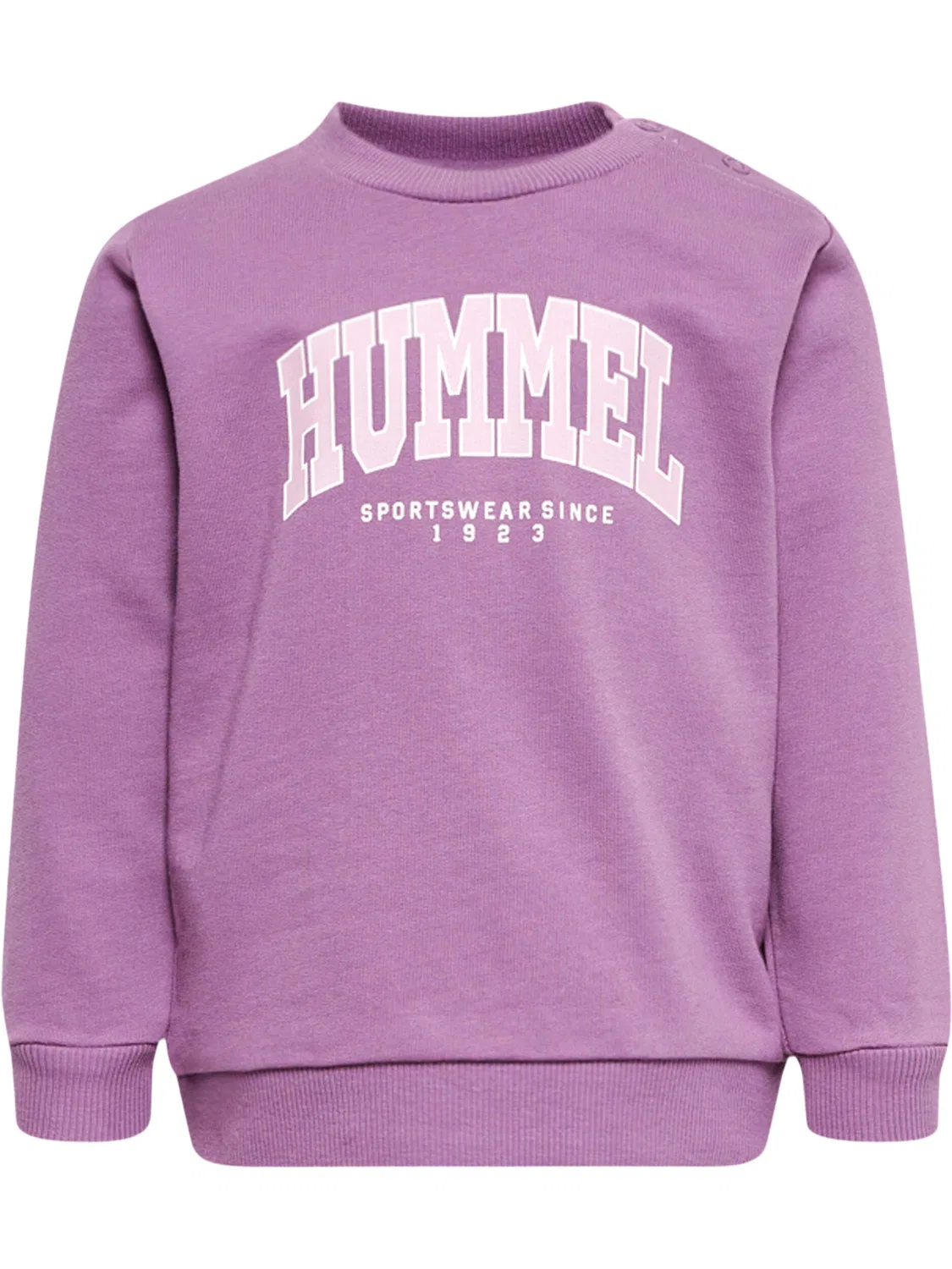 Детский свитшот с круглым вырезом Hmlfast Hummel, Violett