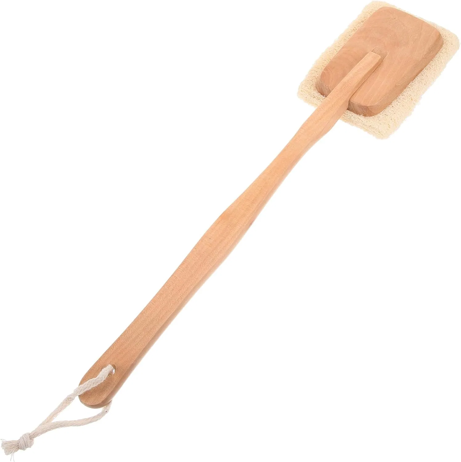 Щетка для душа с длинной ручкой CALLARON, 40x9x2 см, Beige