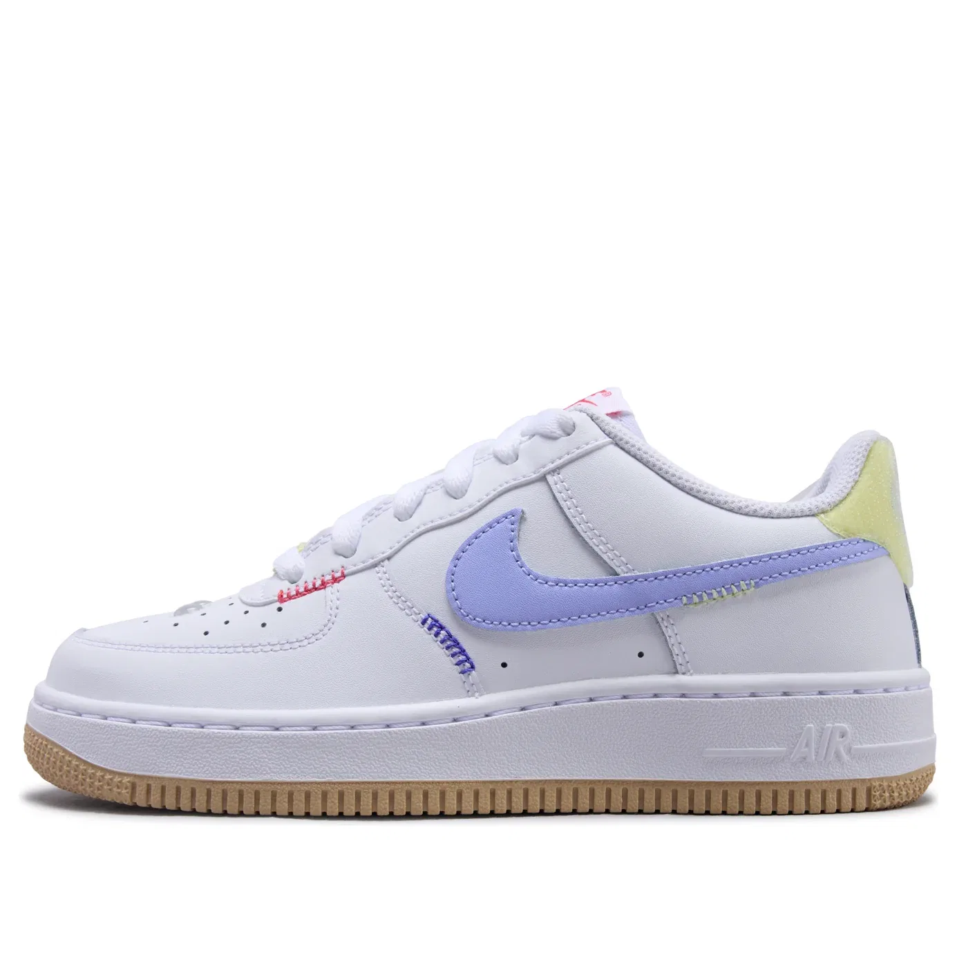 Детские кроссовки Nike Air Force 1 LV8 White Aluminum, белый
