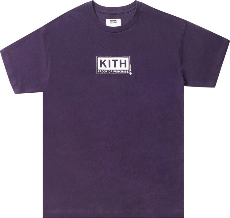 

Футболка Kith Treats Proof Of Purchase Tee 'Purple', фиолетовый