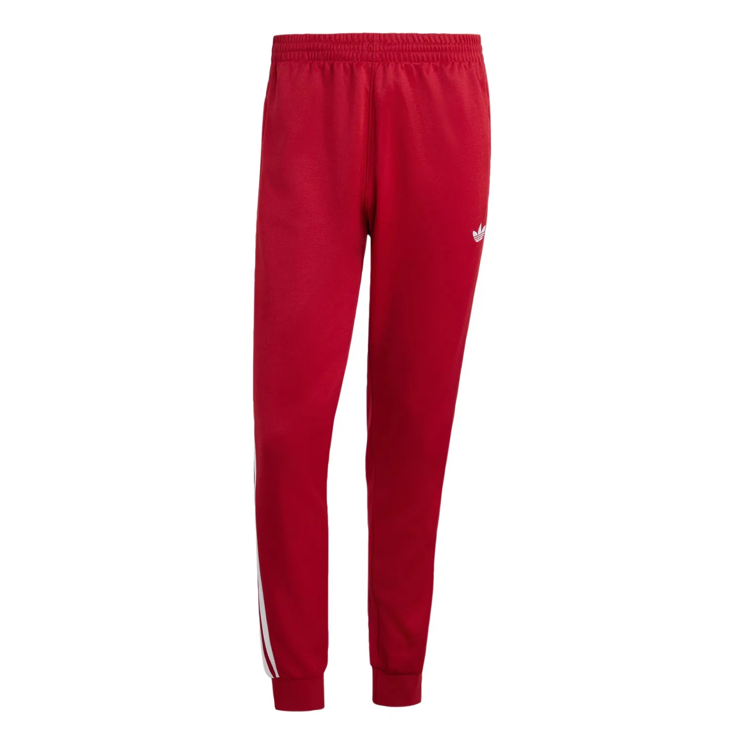Зауженные брюки Adidas Originals Sst красного цвета