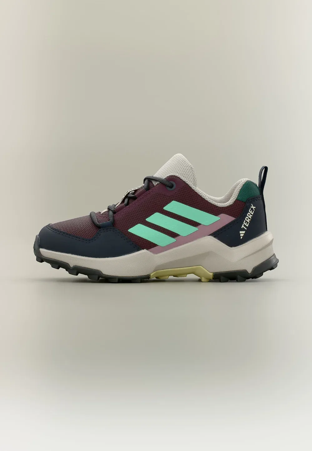 Унисекс походные ботинки Ax4S Adidas Terrex, Maroon/Pulse Mint/Legend Ink