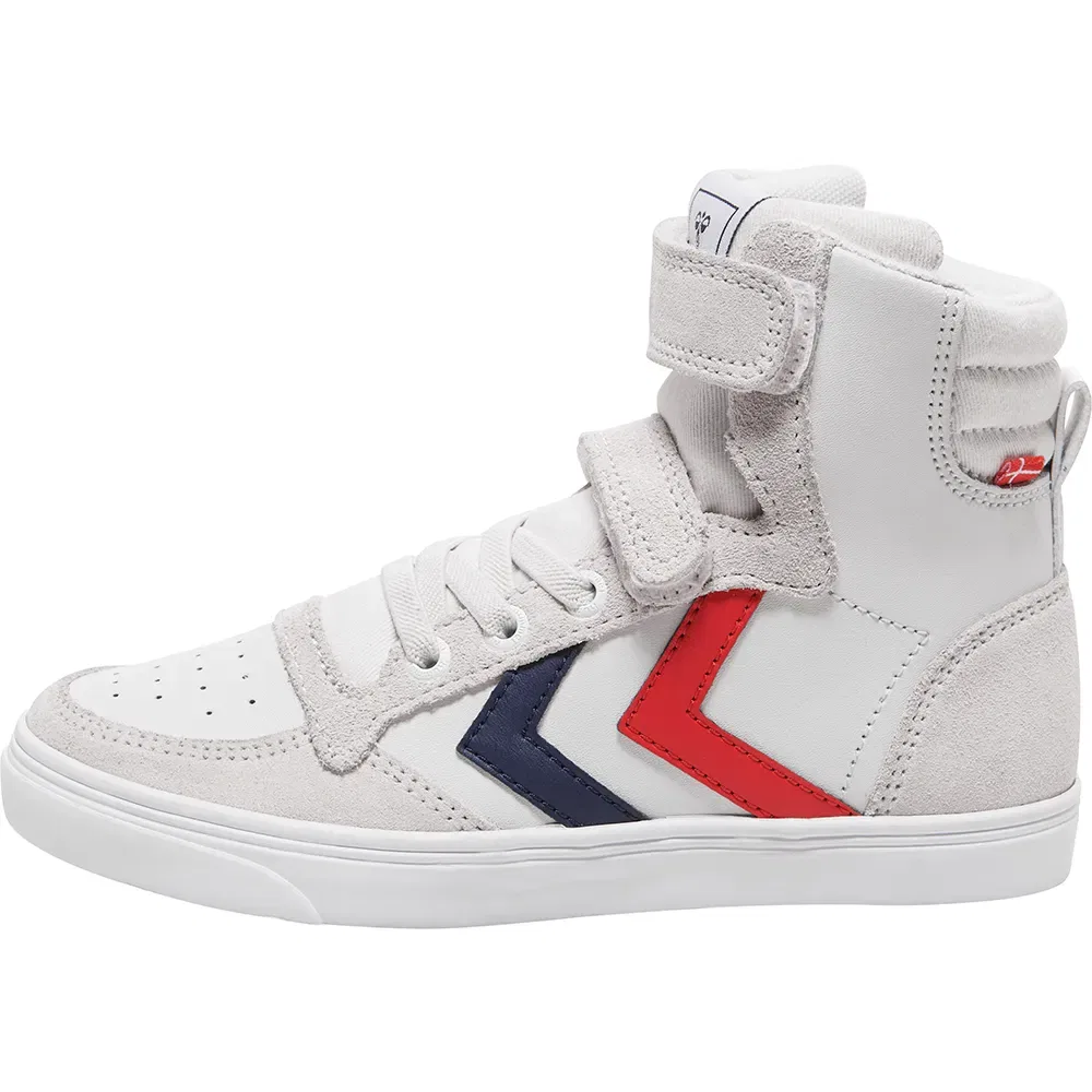 Кроссовки высокие Hummel Slimmer Stadil Leather, белый